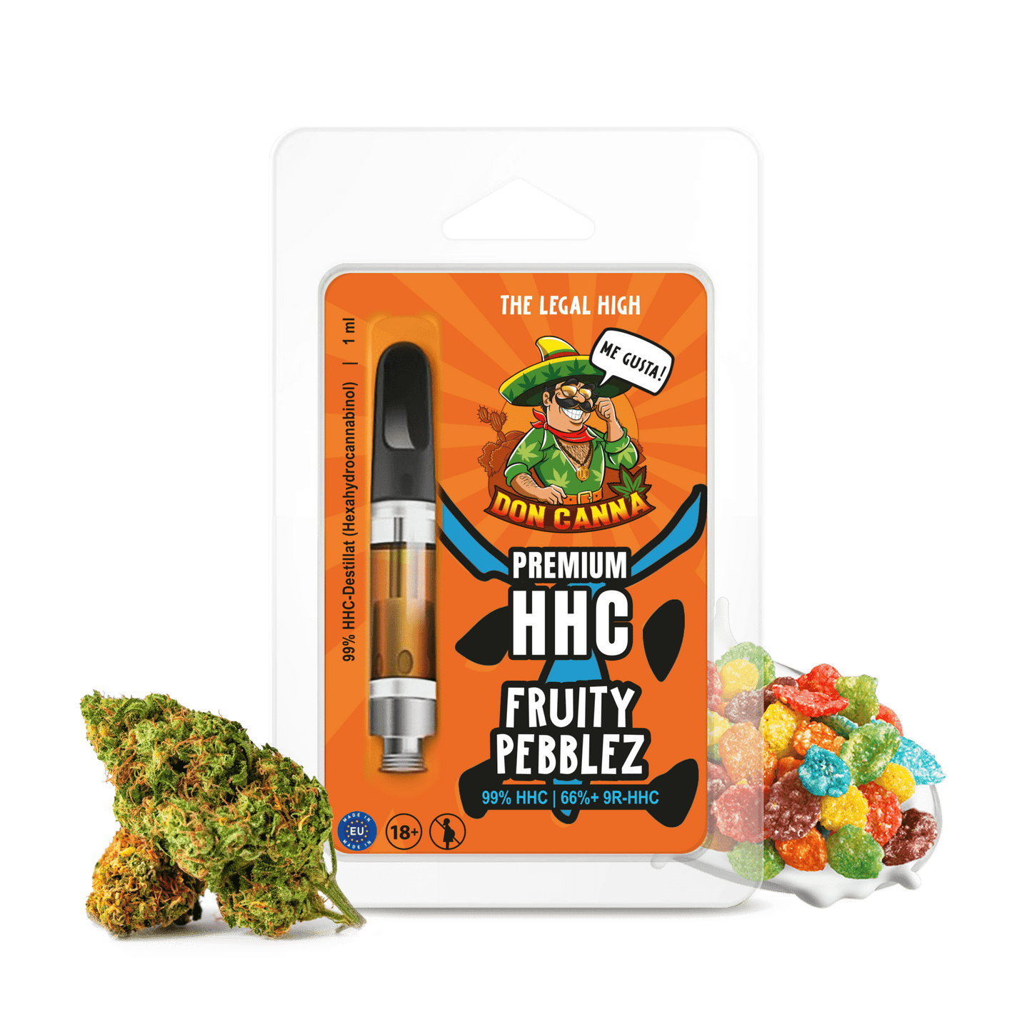 Premium HHC Fruity Pepplez - 1 ml