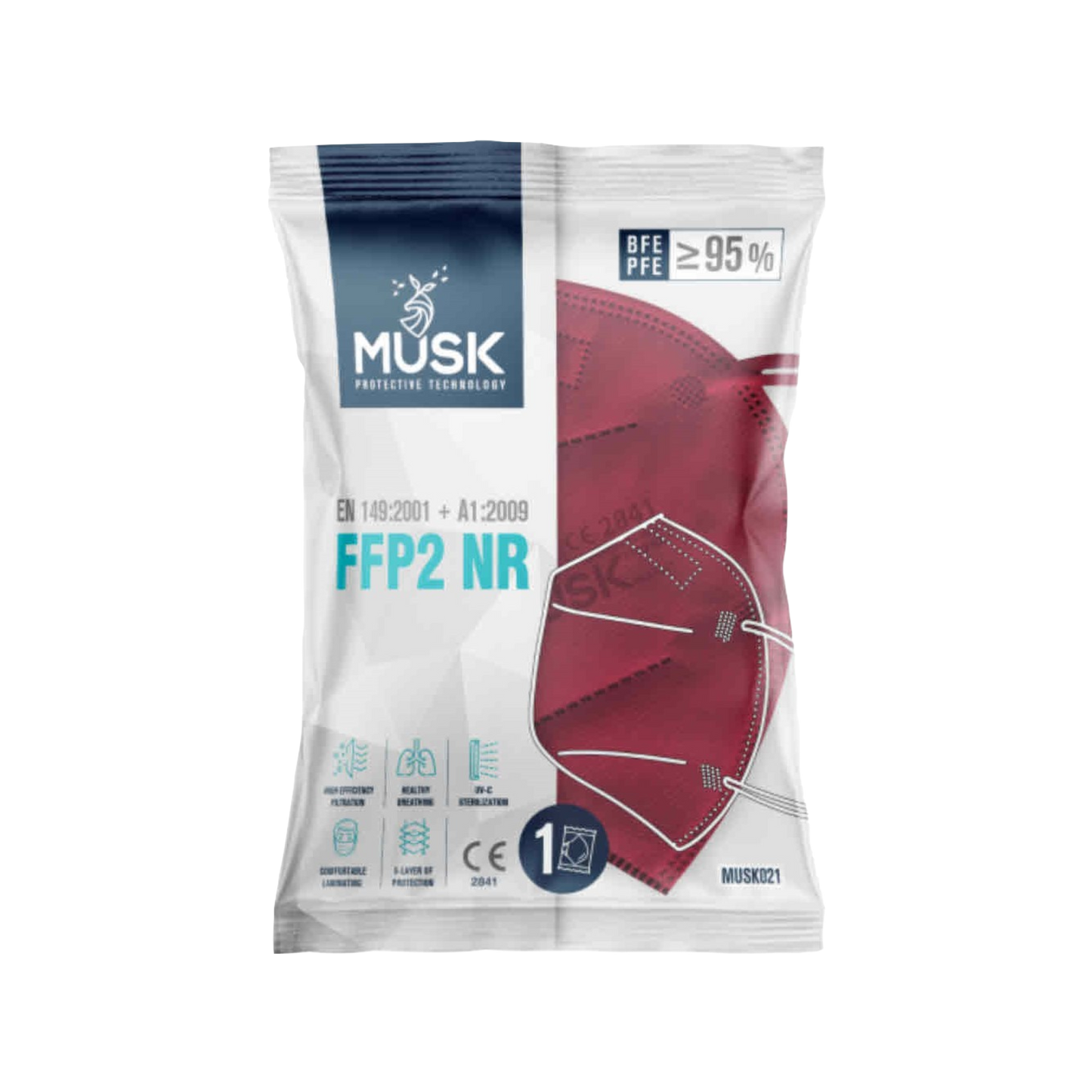 FFP2 Maske MUSK | BORDEAUX